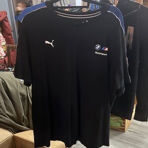 Puma Black and Blue Motorsport Tee
